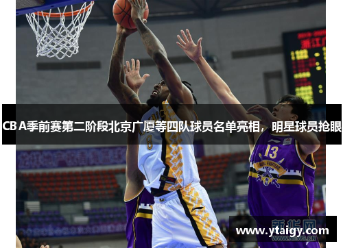 CBA季前赛第二阶段北京广厦等四队球员名单亮相，明星球员抢眼